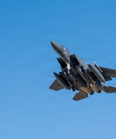 A U.S. Air Force F-15E