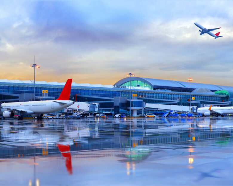 Airport in İzmir, Turkey (Adnan Menderes Airport)