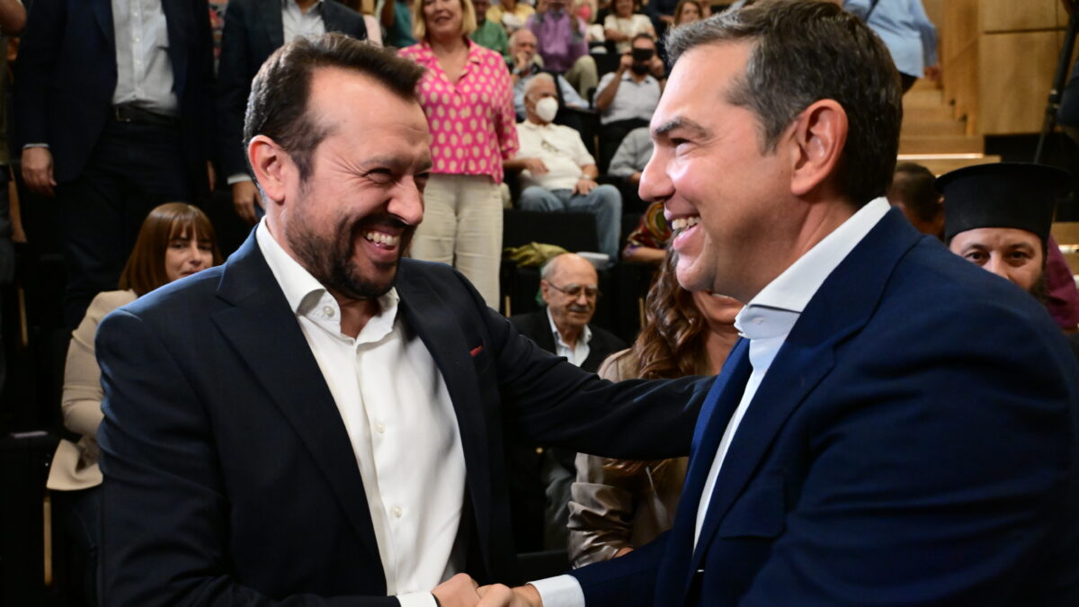 Νίκος Παππάς και Αλέξης Τσίπρας