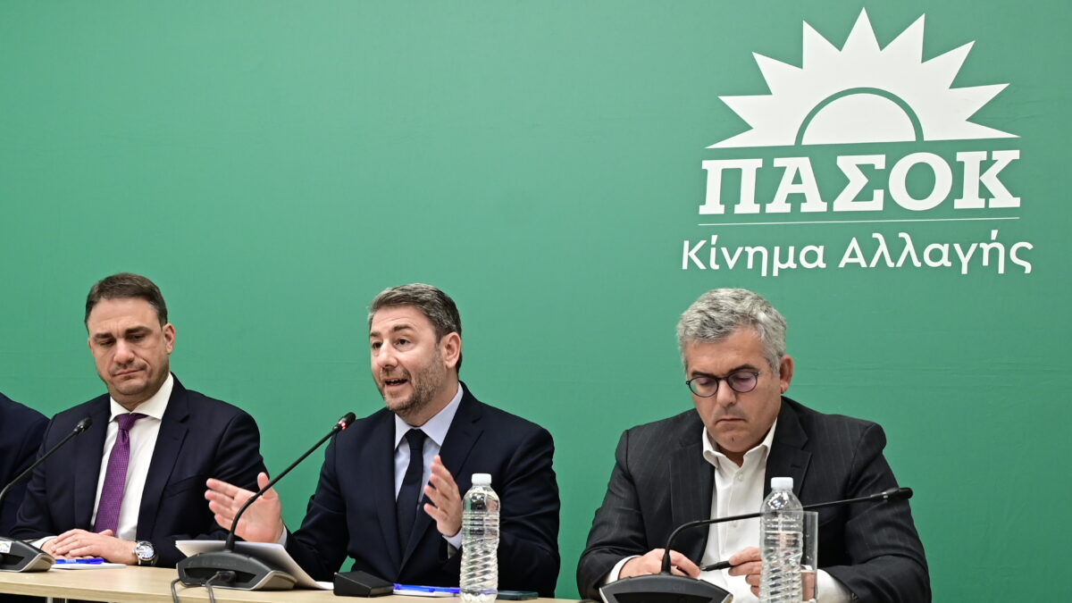 Έκτακτη συνέντευξη Tύπου του Προέδρου του ΠΑΣΟΚ-Κινήματος Αλλαγής Νίκου Ανδρουλάκη