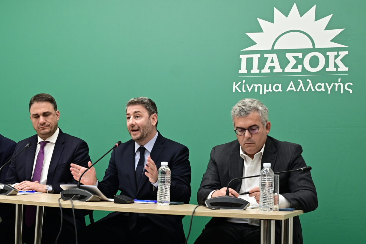 Έκτακτη συνέντευξη Tύπου του Προέδρου του ΠΑΣΟΚ-Κινήματος Αλλαγής Νίκου Ανδρουλάκη