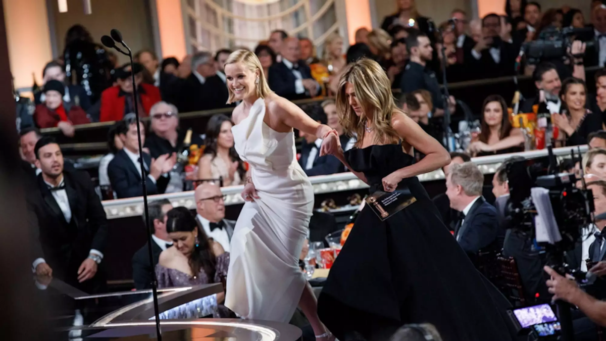 Τζένιφερ Άνιστον και Ρις Γουίδερσπουν