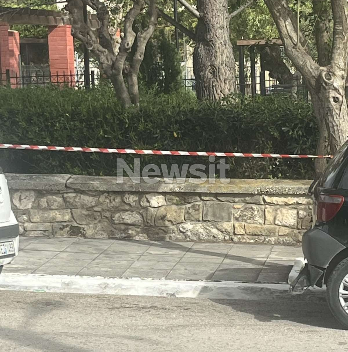 στην κεντρική πλατεία του Αργοστολίου