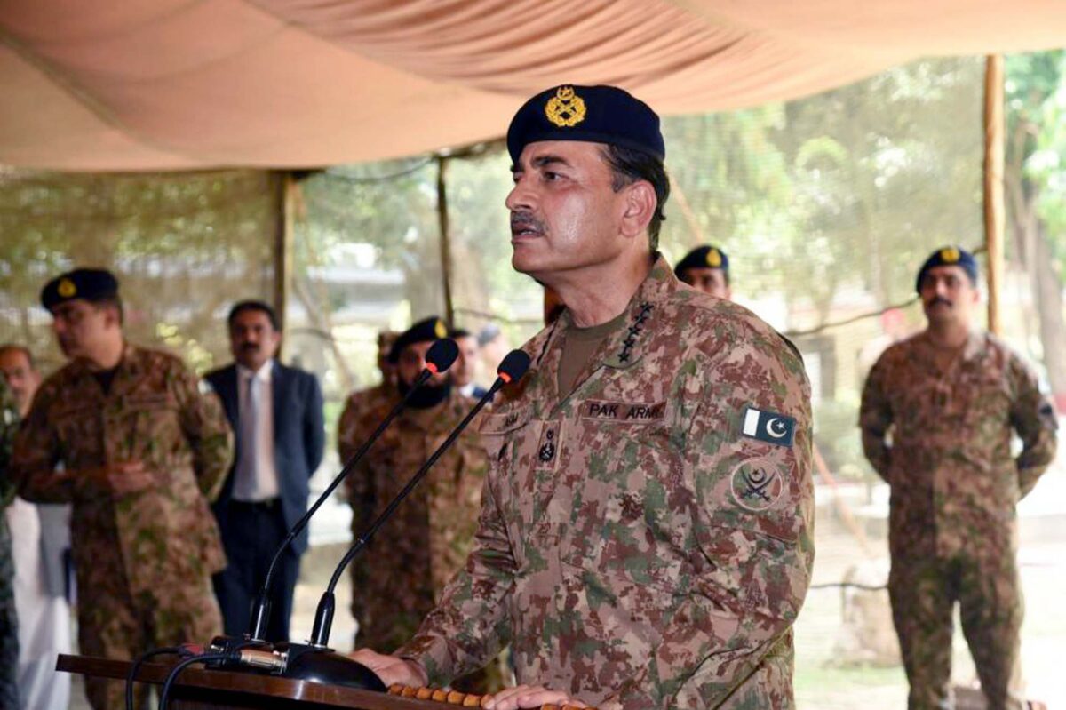 Ο αρχηγός του στρατού του Πακιστάν, στρατάρχης Ασίμ Μουνίρ
