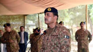 Ο αρχηγός του στρατού του Πακιστάν, στρατάρχης Ασίμ Μουνίρ