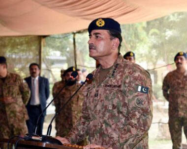 Ο αρχηγός του στρατού του Πακιστάν, στρατάρχης Ασίμ Μουνίρ