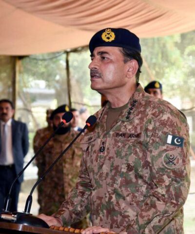 Ο αρχηγός του στρατού του Πακιστάν, στρατάρχης Ασίμ Μουνίρ