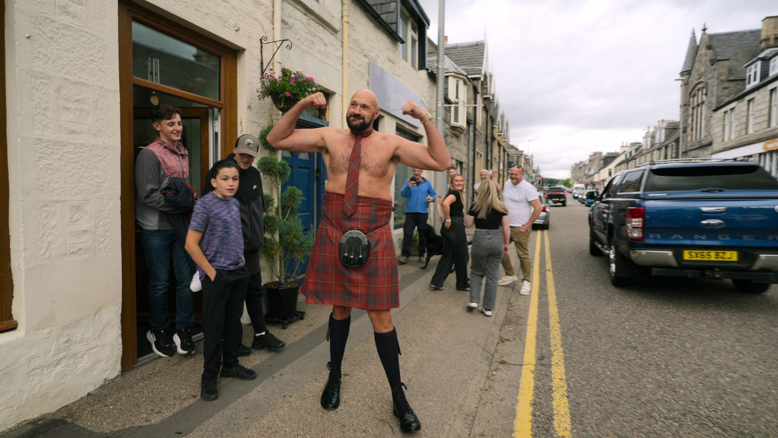 At Home With The Furys S2. Tyson Fury in At Home With The Furys S2. Cr. Courtesy of Netflix © 2026