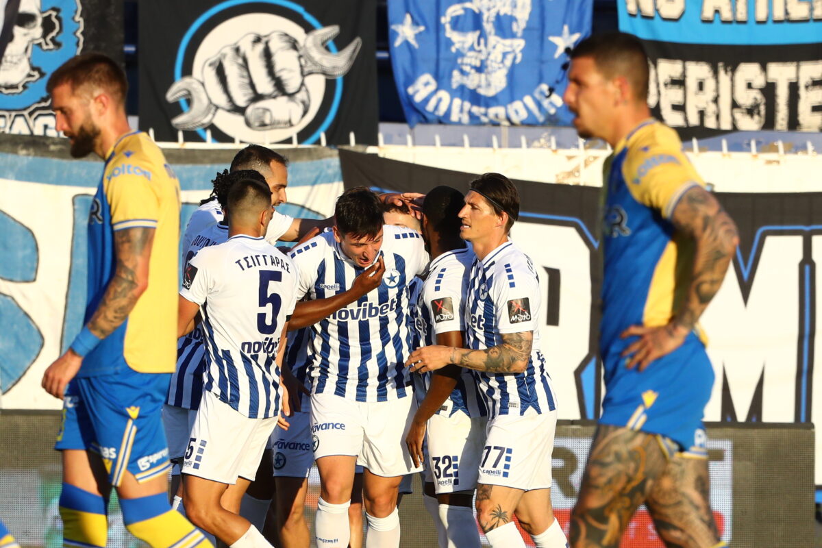 Ατρόμητος - Αστέρας Τρίπολης 2-1: Νίκη με ανατροπή για τους ασταμάτητους Περιστεριώτες