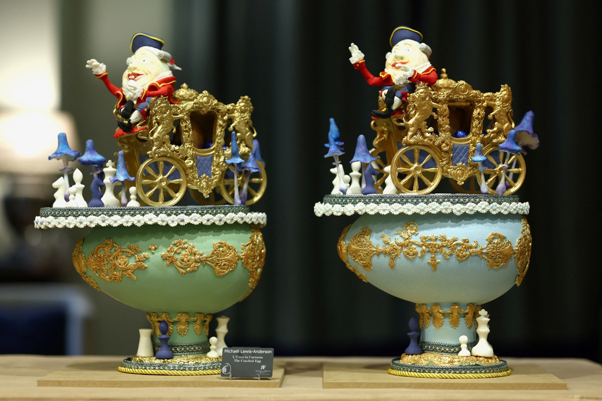 Γιγαντιαία σοκολατένια αυγά στο Βέλγιο