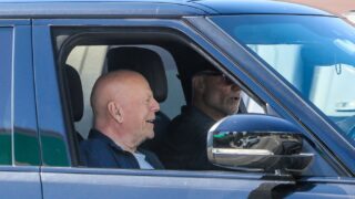 Ο Μπρους Γουίλις σε σπάνια δημόσια εμφάνιση στο Λος Άντζελες