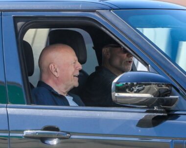 Ο Μπρους Γουίλις σε σπάνια δημόσια εμφάνιση στο Λος Άντζελες