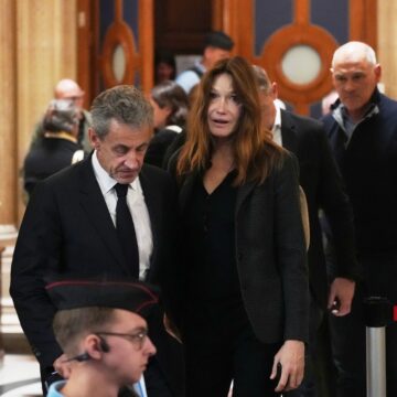 Κάρλα Μπρούνι και Νικολά Σαρκοζί