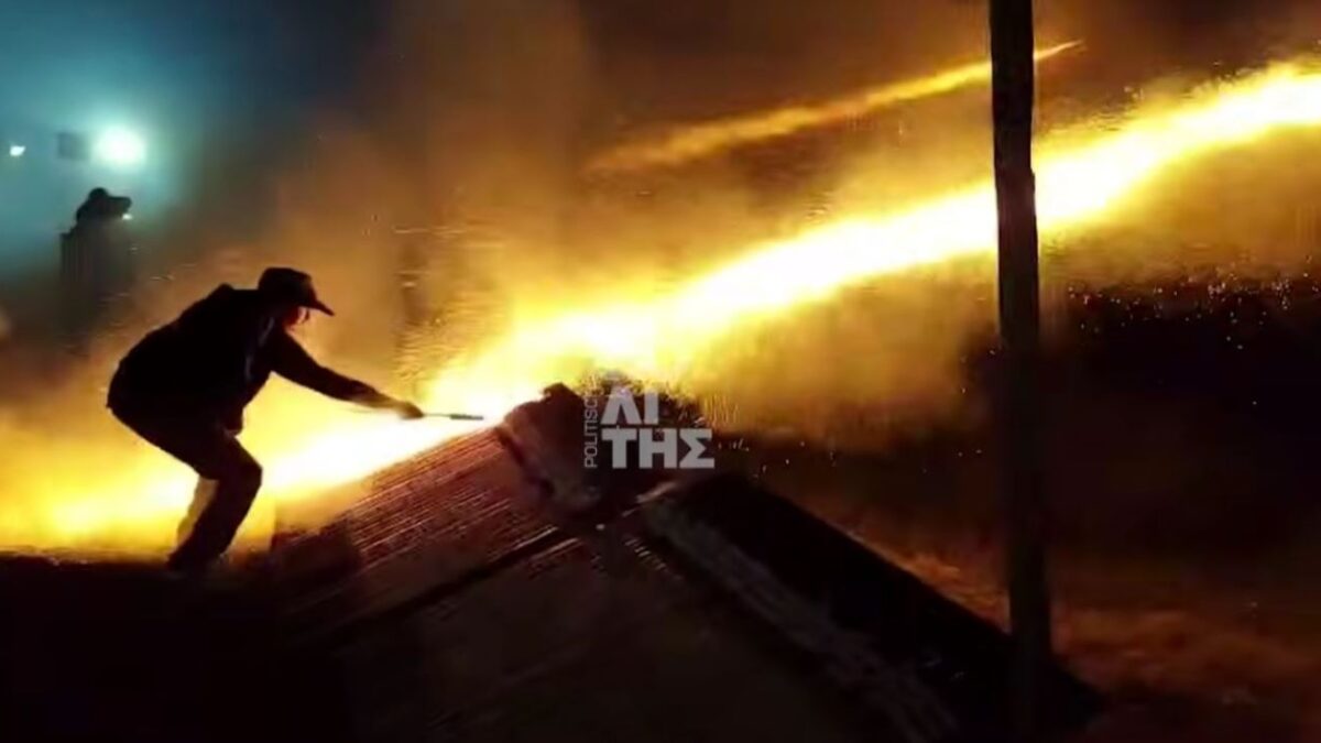 Ρουκετοπόλεμος στη Χίο