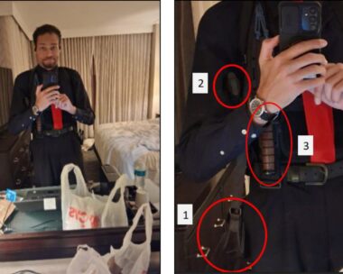 Η selfie του Κόουλ Άλεν στον καθρέφτη πριν την επίθεση