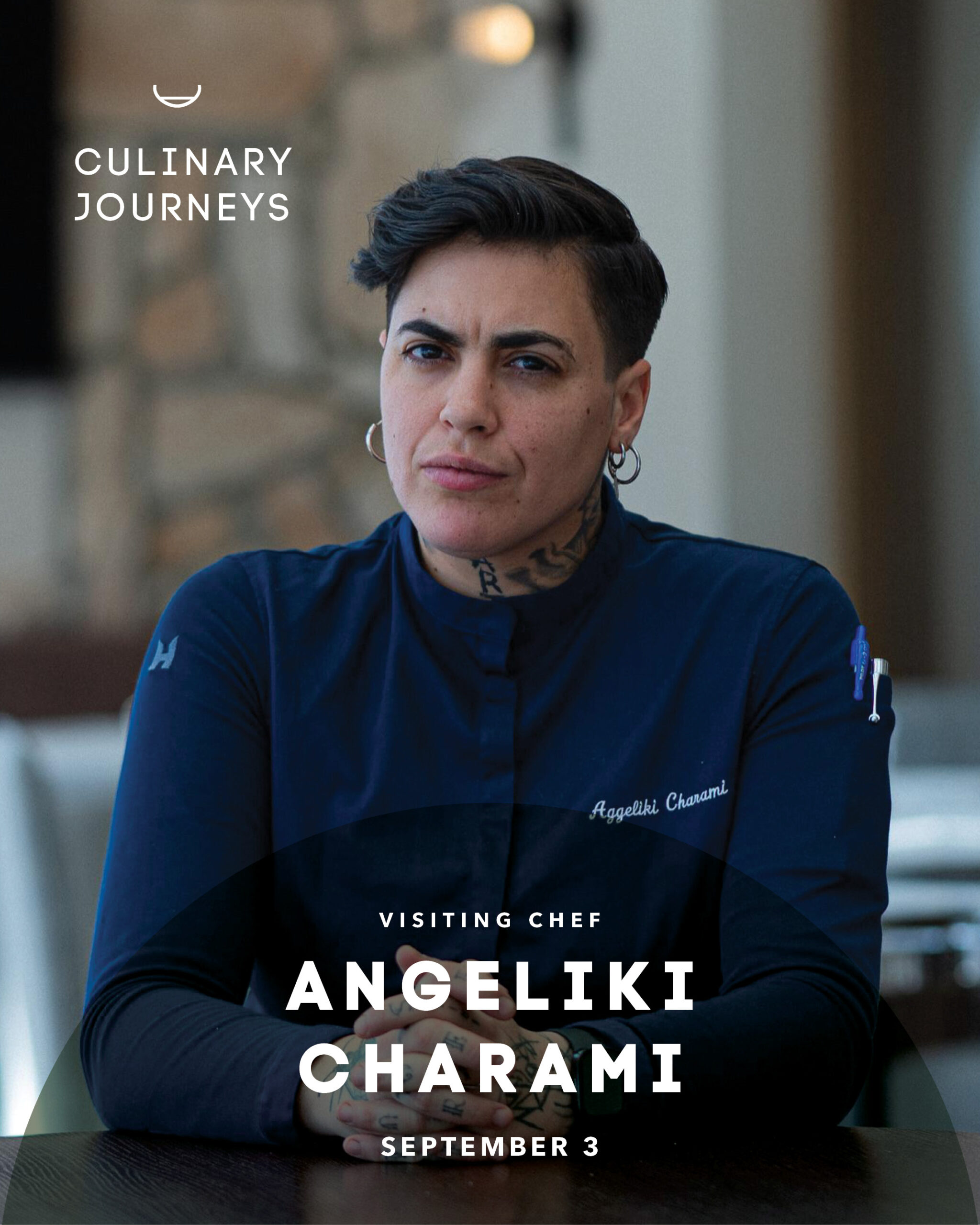 Η Αγγελική Χαραμή, στο Omnia Plant-Based Restaurant, αναπτύσσει μια vegan fine dining προσέγγιση.