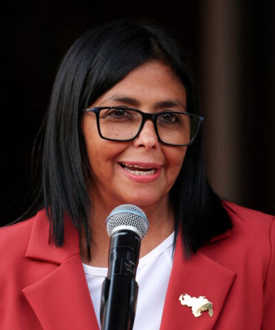 Η προσωρινή πρόεδρος της Βενεζουέλας, Ντέλσι Ροντρίγκεζ