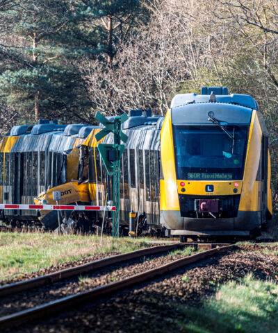 Σύγκρουση τρένων στη Δανία