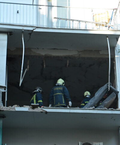 κτίριο έκρηξη αμπελόκηποι