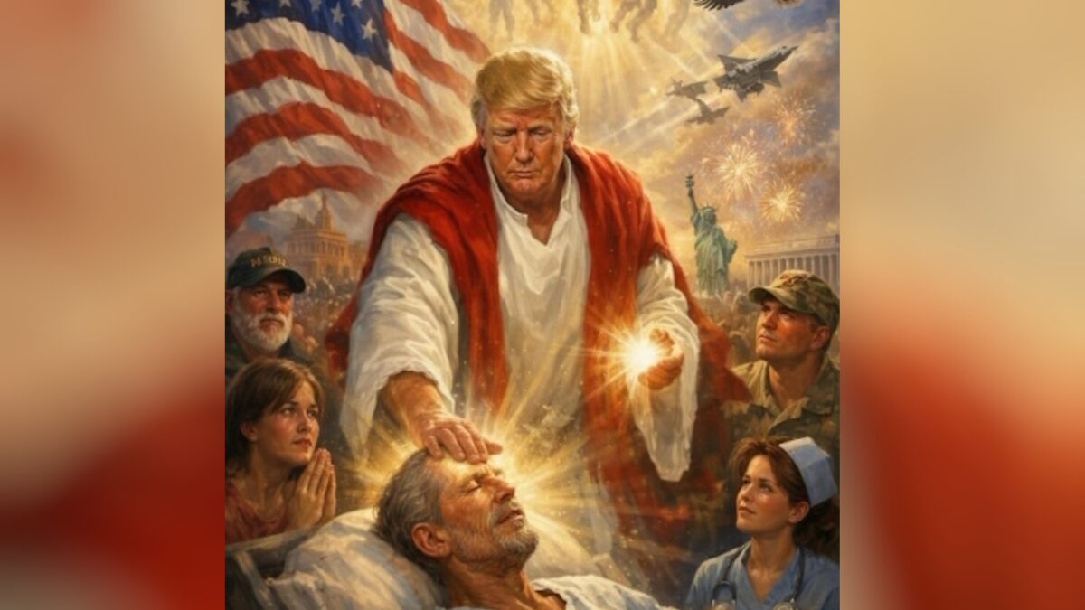 Τραμπ: Η ΑΙ φωτογραφία του ως Χριστός μετά την επίθεση στον Πάπα Λέοντα – «Είναι αδύναμος, εξυπηρετεί την ριζοσπαστική Αριστερά»