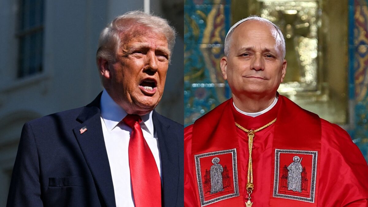 Ντόναλντ Τραμπ / Πάπας Λέων