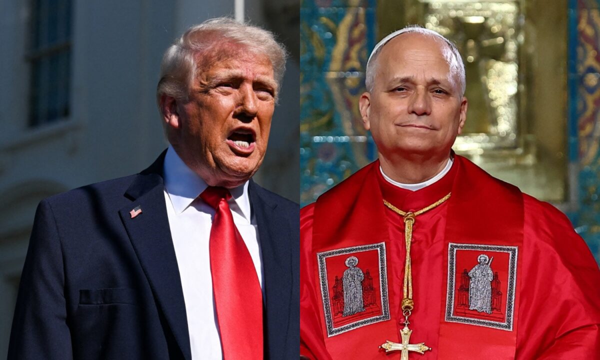 Ντόναλντ Τραμπ / Πάπας Λέων
