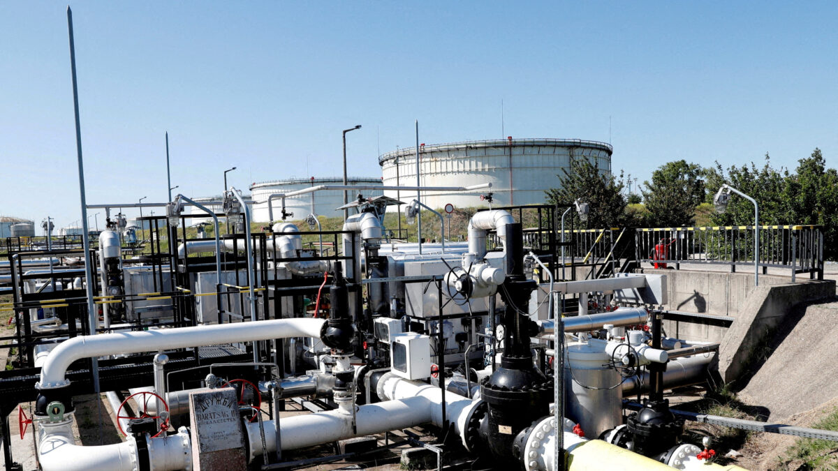 Ο αγωγός Druzhba μεταξύ Ουγγαρίας και Ρωσίας