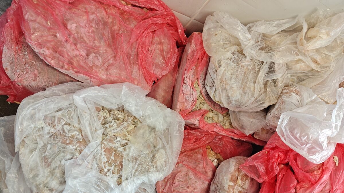 Τα κρέατα που κατασχέθηκαν από τους ελέγχους