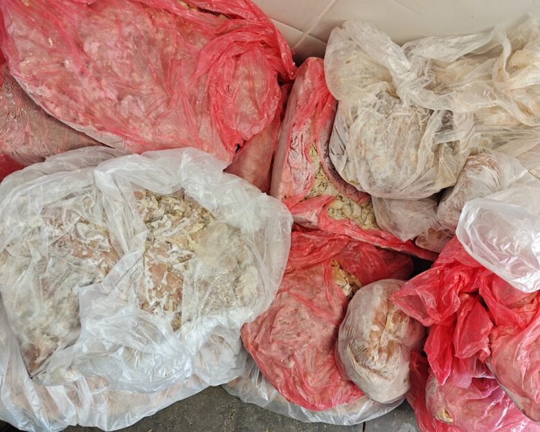 Τα κρέατα που κατασχέθηκαν από τους ελέγχους