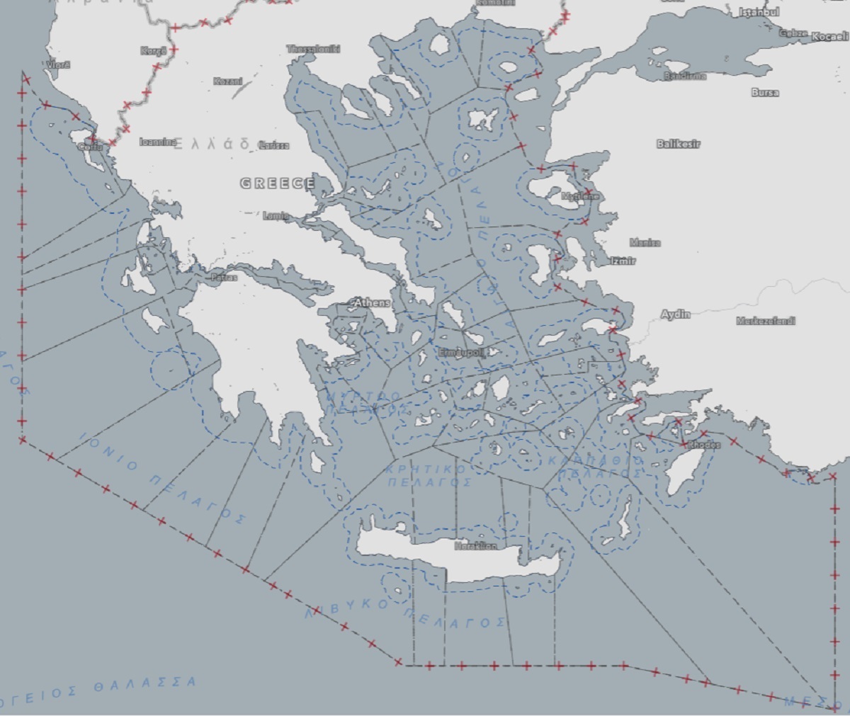 Ελληνικός χάρτης αλιείας