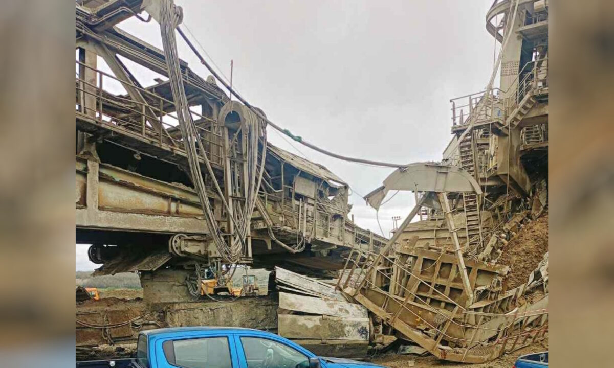 Σοβαρό εργατικό ατύχημα στην Κοζάνη: Συρματόσχοινα μεγάλου μηχανήματος πλάκωσαν 3 εργαζόμενους, δείτε φωτογραφίες