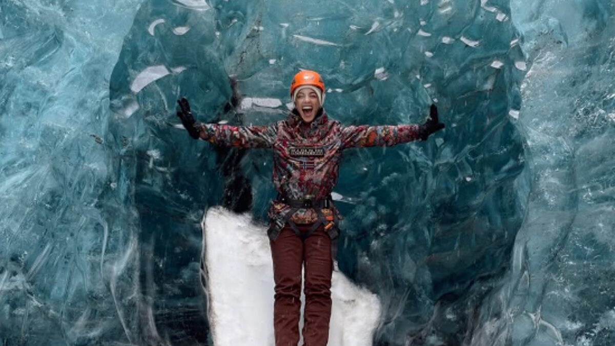 Η Ευγενία Σαμαρά στην Ισλανδία