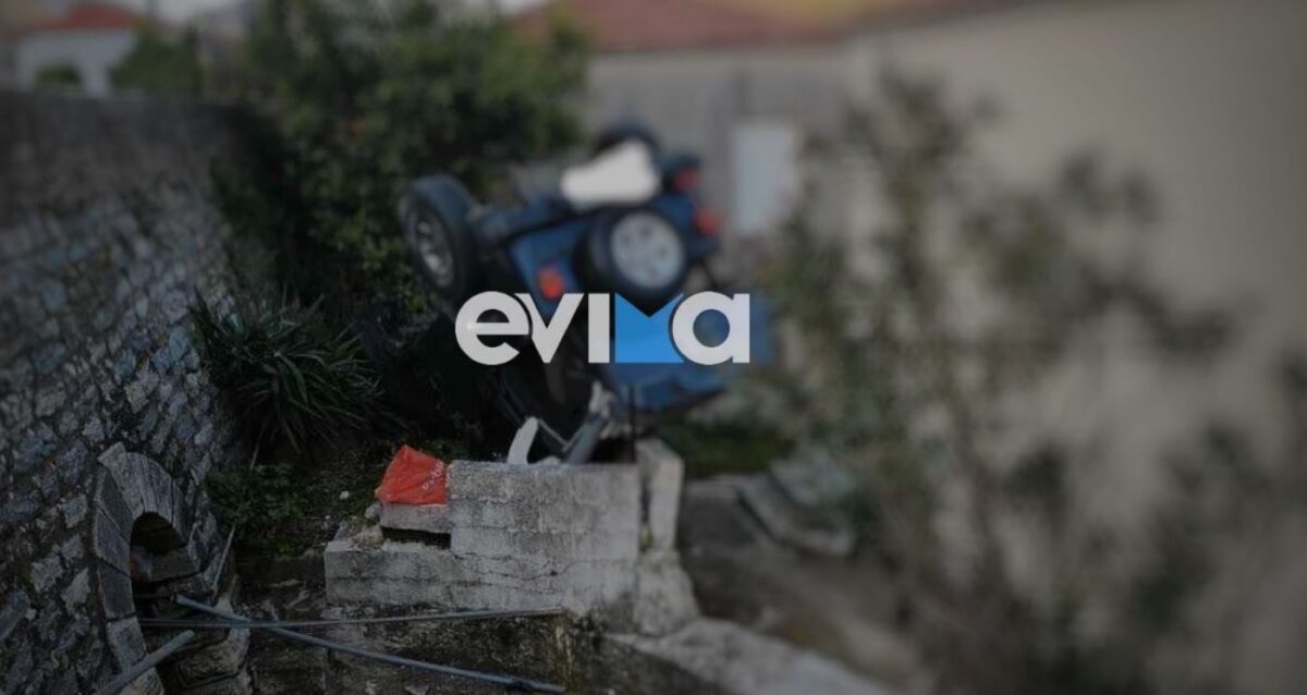 Εύβοια: Τζιπ «καρφώθηκε» δίπλα σε σπίτια - Τραυματίστηκε ο οδηγός