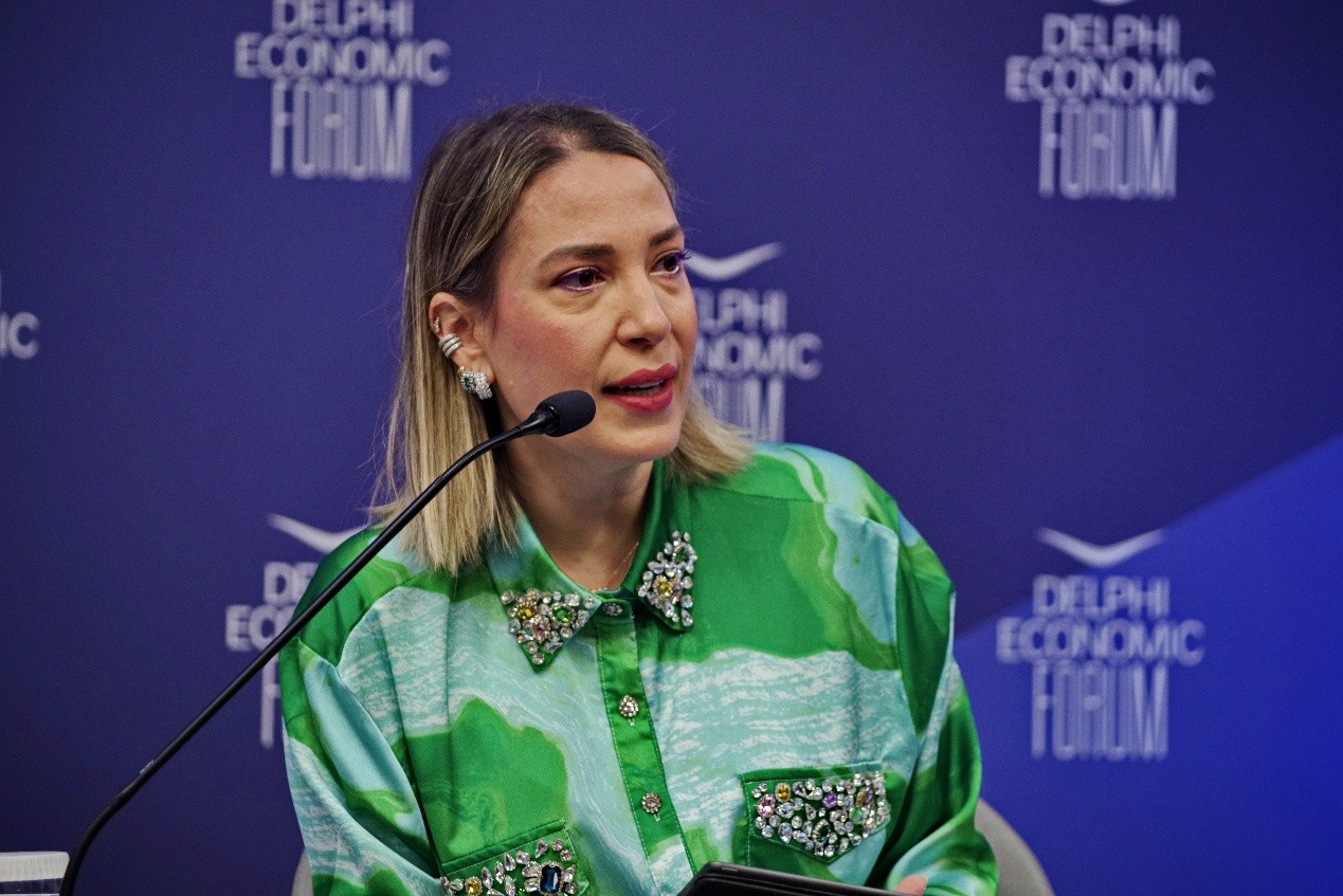 Η Δρ. Φαίη Μακαντάση, Διευθύντρια Ερευνών του ερευνητικού οργανισμού διαΝΕΟσις