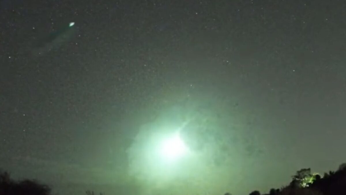 Μετεωρίτης στη Βρετανία