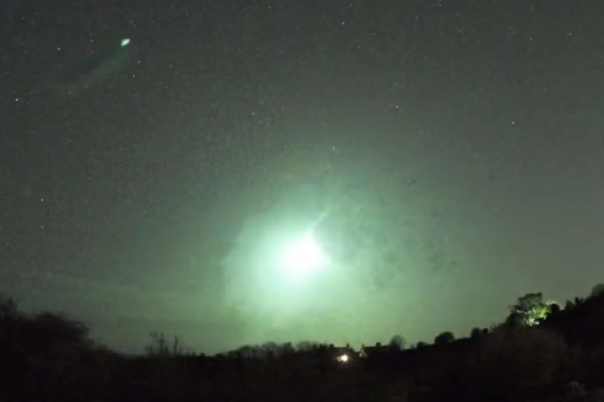 Μετεωρίτης στη Βρετανία