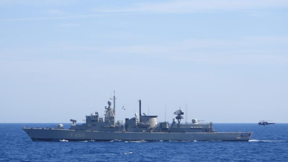 Η φρεγάτα ΕΛΛΗ