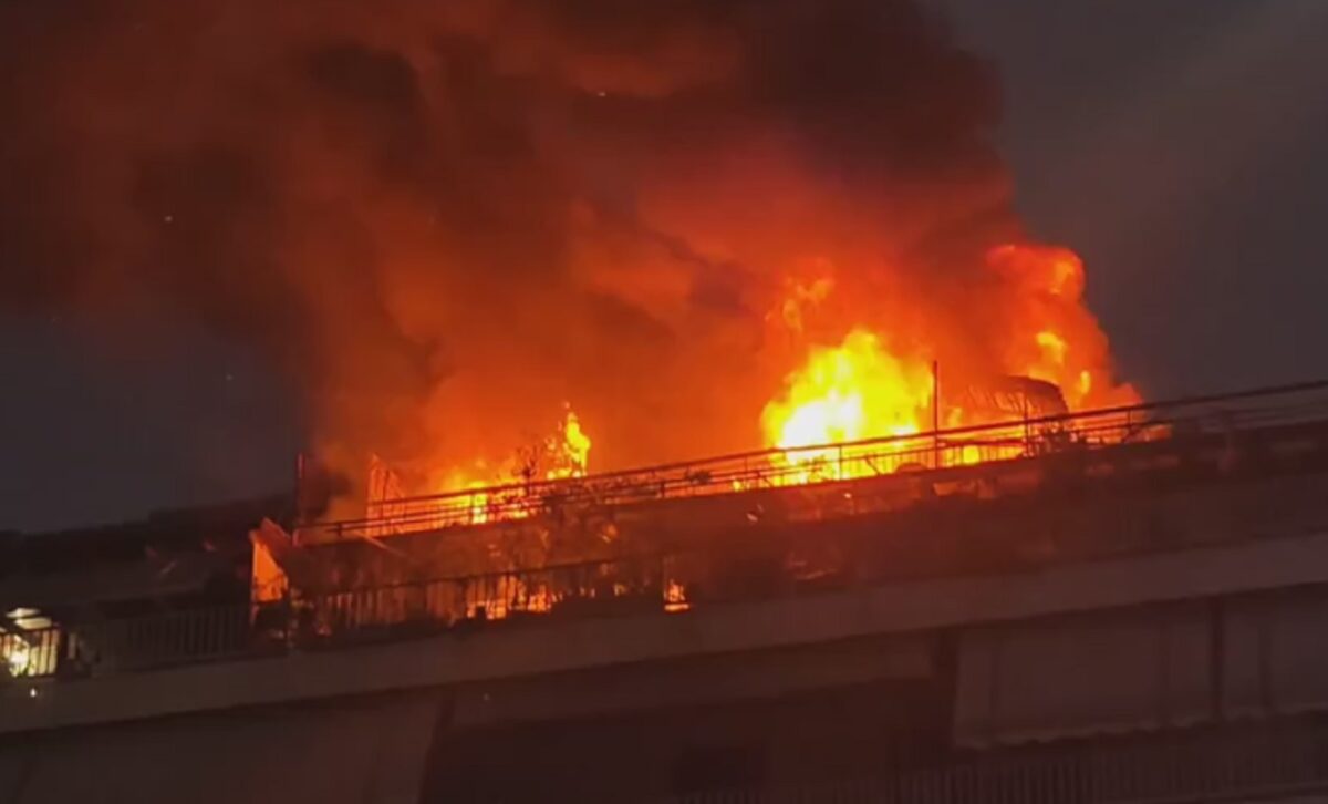 Φωτιά στη Νέα Σμύρνη