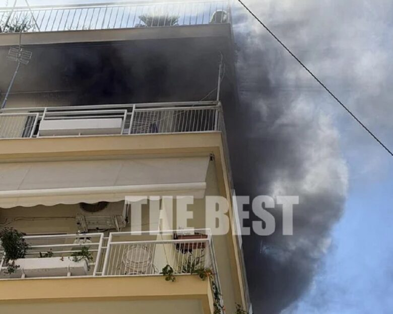 Φωτιά στην Πάτρα