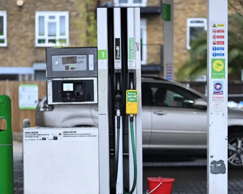 Βενζινάδικο στο Λονδίνο