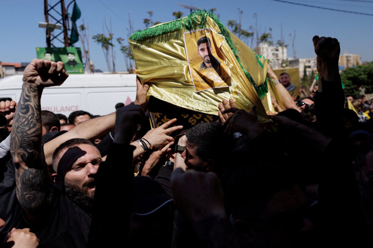 Κηδεία μαχητή της Χεζμπολάχ