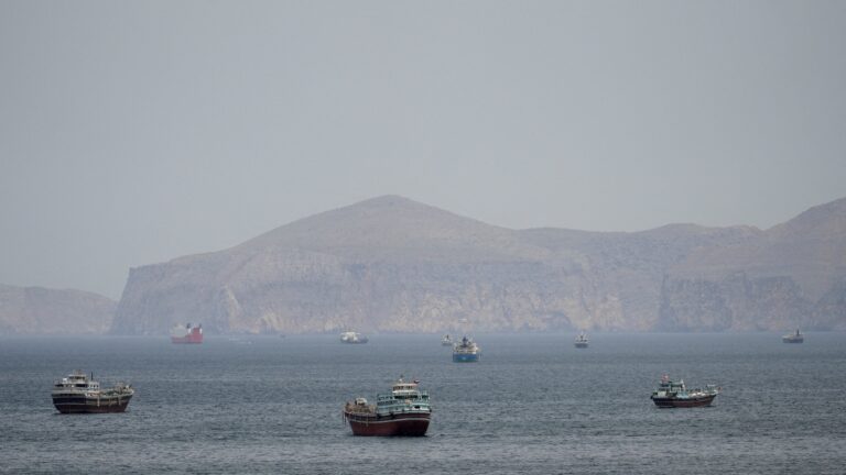 Πλοία στα Στενά του Ορμούζ