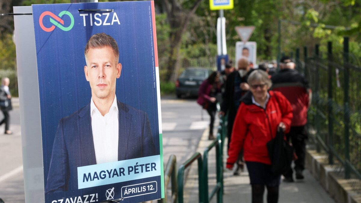 Αφίσα από τις εκλογές στην Ουγγαρία