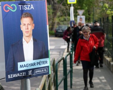 Αφίσα από τις εκλογές στην Ουγγαρία