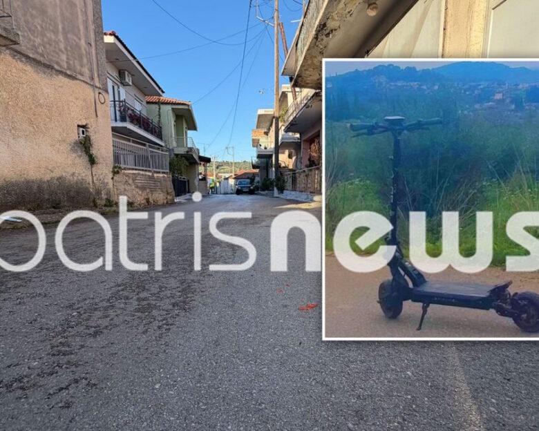 Ηλεία, τροχαίο δυστύχημα 14χρονου με ηλεκτρικό πατίνι