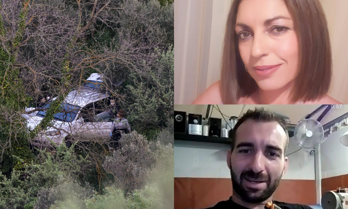 Το αυτοκίνητο που βρέθηκε νεκρή η 43χρονη από τα χέρια του 40χρονου δράστη