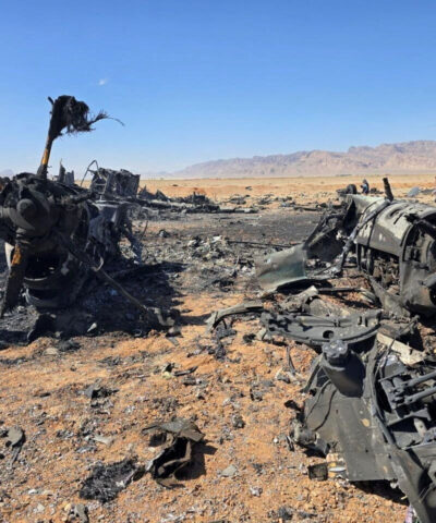 Τα συντρίμμια που άφησε πίσω της η επιχείρηση των ΗΠΑ / Reuters