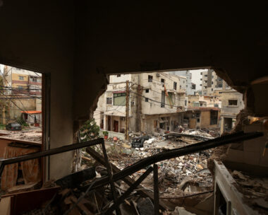 Κατεστραμμένο σπίτι στον Λίβανο