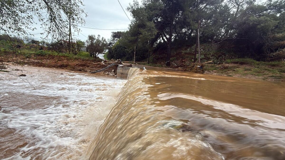 Υπερχείλισε το ρέμα