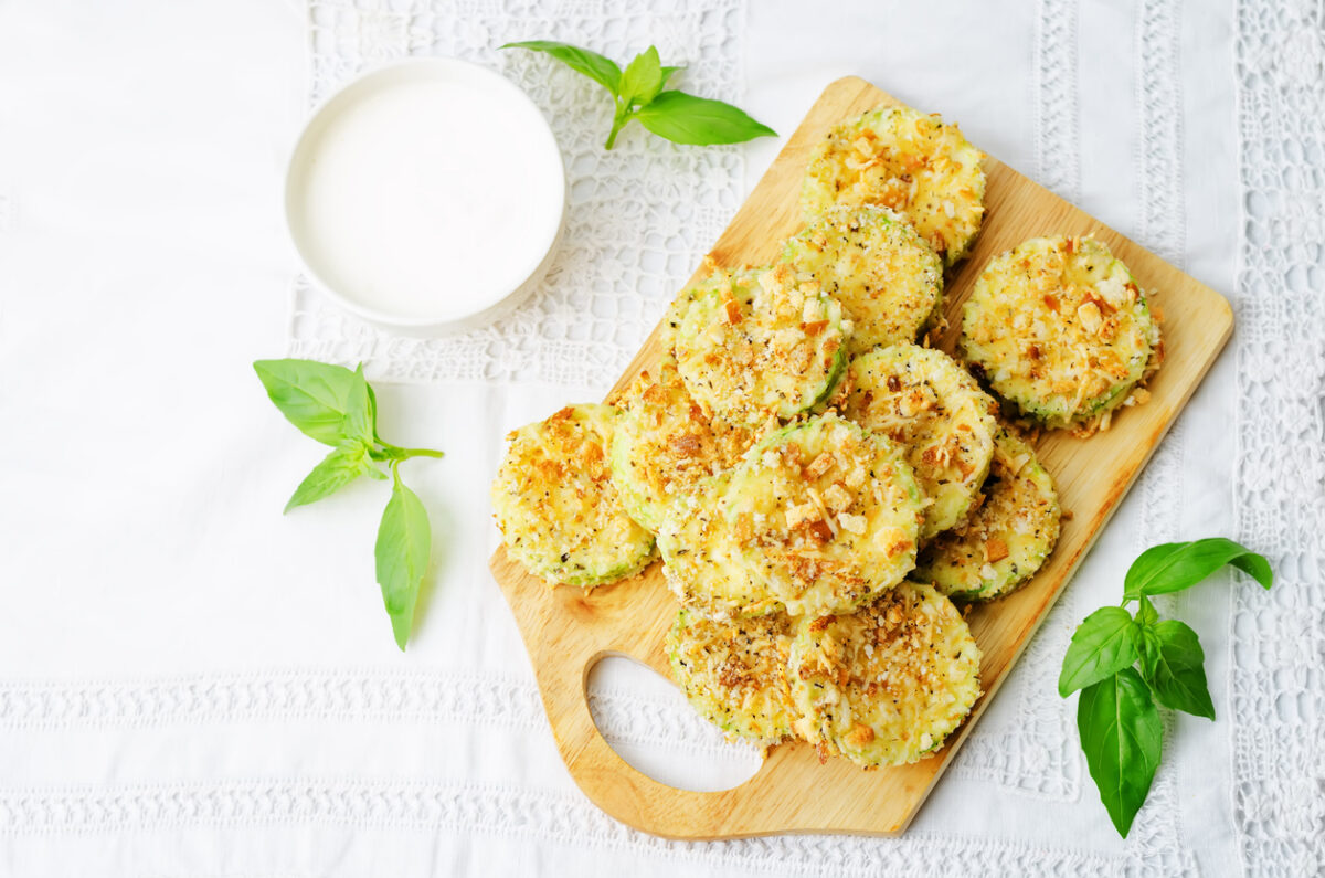 Συνταγή για chips κολοκυθιού με παρμεζάνα στο air fryer